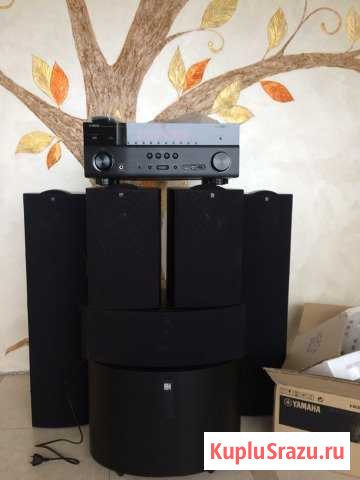 Акустика Kef, Ресивер Yamaxa Петропавловск-Камчатский - изображение 1