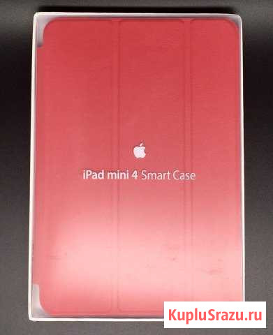 iPad mini 4 Чехол Кожаный Красный Original Red Нижний Новгород - изображение 1
