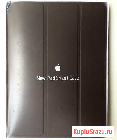 New iPad 2017 Чехол Кожаный Коричневый Original Нижний Новгород - изображение 1