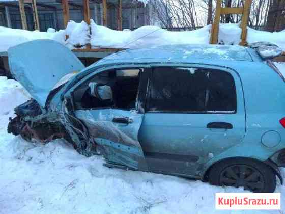 Hyundai Getz 1.4 МТ, 2006, хетчбэк, битый Талажский Авиагородок