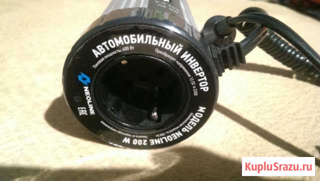 Автомобильный Инвертор neoline 200W Выборг - изображение 1