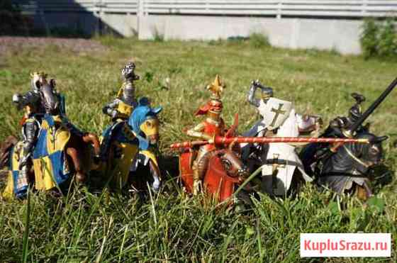 Рыцари и фигурки Schleich, драконы, катапульты Выборг