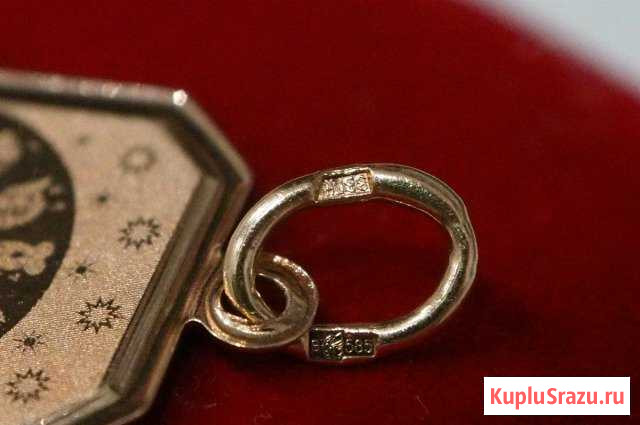 Кулон золото 585 пробы скорпион Астрахань - изображение 1
