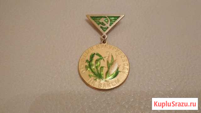 Лучшему Кукурузоводу цк влксм За высокие урожаи ку Белгород - изображение 1