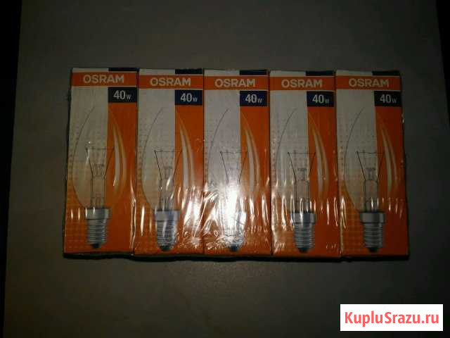 Лампа накаливания Osram E14 40вт - 10шт Волгоград - изображение 1