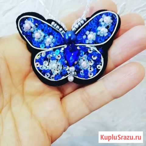 Брошь Бабочка Нехаевская - изображение 1