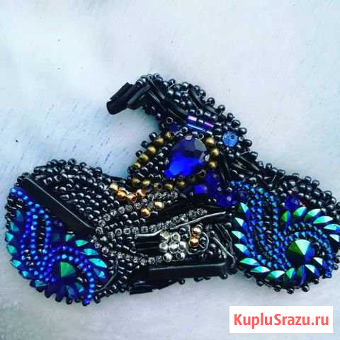 Брошь Мотоцикл Нехаевская - изображение 1