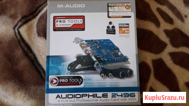 Звуковая карта M-Audio Audiophile 2496 Симферополь - изображение 1