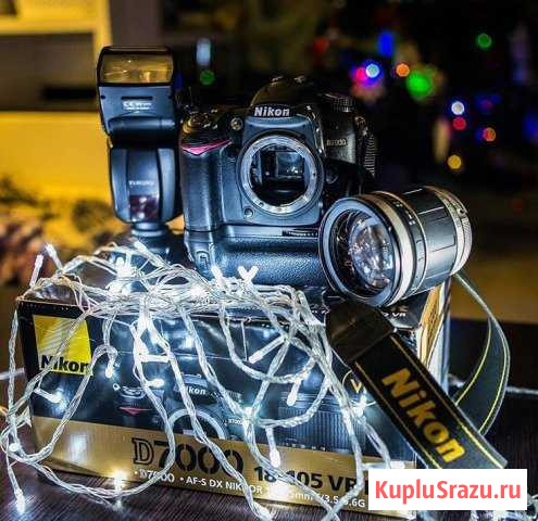 Nikon D7000 в комплекте+бесплатная доставка+торг Астрахань - изображение 1