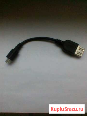 Адаптер, переходник OTG micro USB-USB 2.0 Уфа - изображение 1