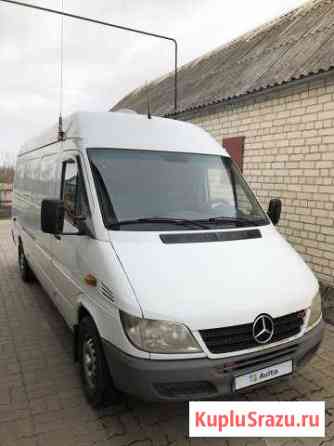 Mercedes-Benz Sprinter 2.2 МТ, 2003, фургон Строитель