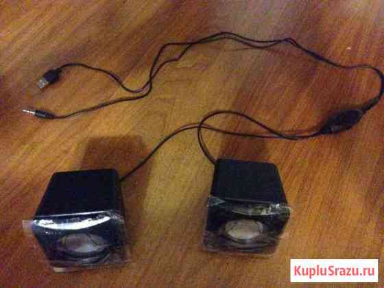 Колонки компьютерные(новые) Губкин