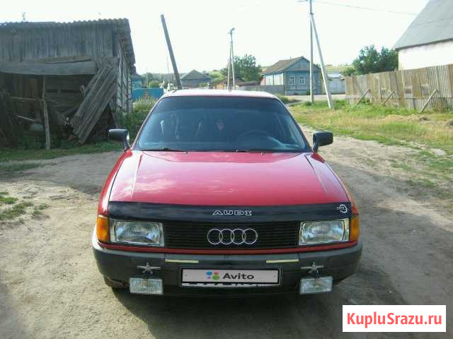 Audi 80 1.8 МТ, 1988, седан Красный Яр - изображение 1