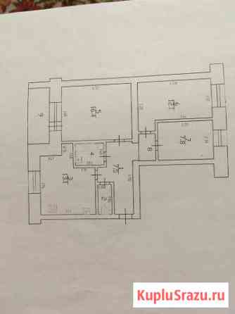 3-к квартира, 63.3 кв.м., 4/4 эт. Кадуй