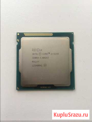 Intel i3 3240 socket 1155 + кулер торг Ковров - изображение 1