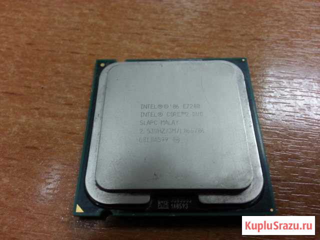 Процессор Intel Core 2 Duo E 7200 для компьютера Череповец - изображение 1