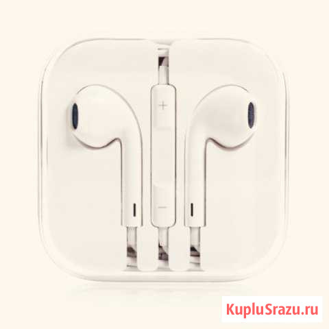 Наушники (оригинал) Apple EarPods с разъёмом 3,5 м Иваново - изображение 1