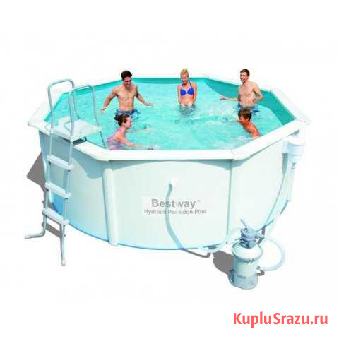 Бассейн Bestway hydrium 300x120 + опции Сыктывкар - изображение 1