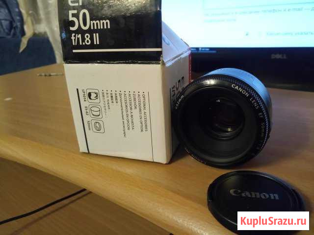 Объектив Canon ef50mm f/1.8 ii Кострома - изображение 1