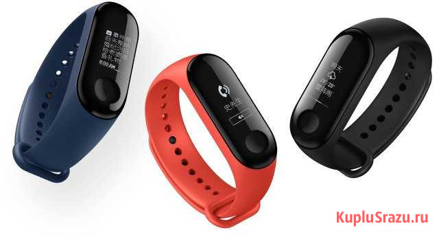 Продам фитнес-трекер mi band 3 + металлический рем Киров - изображение 1