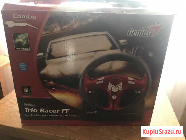 Руль Genius Trio Racer FF Железногорск - изображение 1