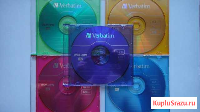 Диск DVD+RW Verbatim Липецк - изображение 1