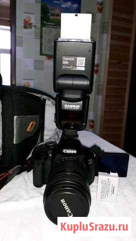 Зеркальный фотоаппарат кенон 600д Киров - изображение 1