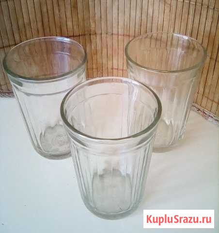 Стакан граненый СССР 3 штуки Кемерово - изображение 1
