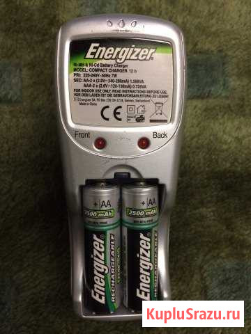 Зарядное устройство Energizer Compact Charger Курск - изображение 1