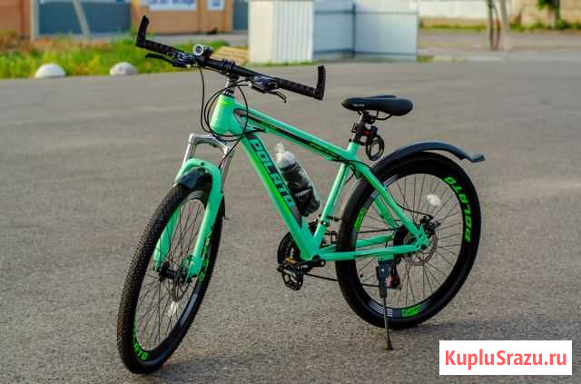 Велосипед скоростной цвет мятный в Курске Курск - изображение 1