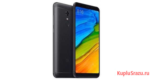 Xiaomi Redmi 5+ 3-32Gb. Black. Новый. В упаковке Ульяновск - изображение 1