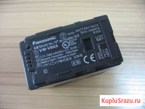Аккумулятор panasonic VW-VBG6 Елец - изображение 1