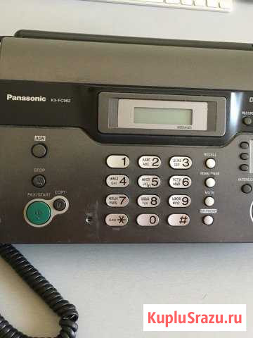 Телефон-факс Panasonic kx-fc962 Липецк - изображение 1