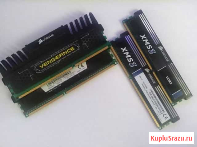 Оперативная память corsair DDR3, 2 комплекта по 8 Мурманск - изображение 1