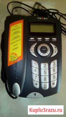 Телефон Texet стационарный Заречный - изображение 1