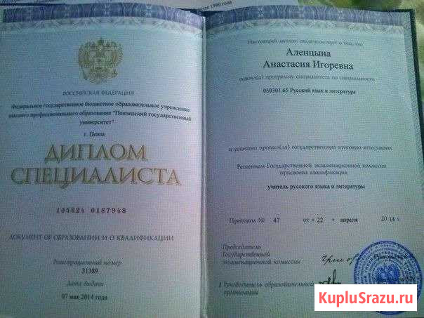 Репетитор по русскому языку и литературе Пенза - изображение 1