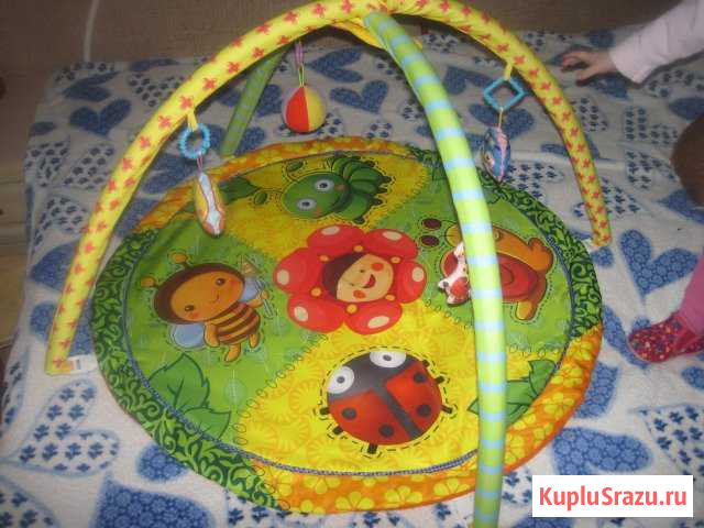 Игровой коврик с игрушками в сумке Сафоново - изображение 1