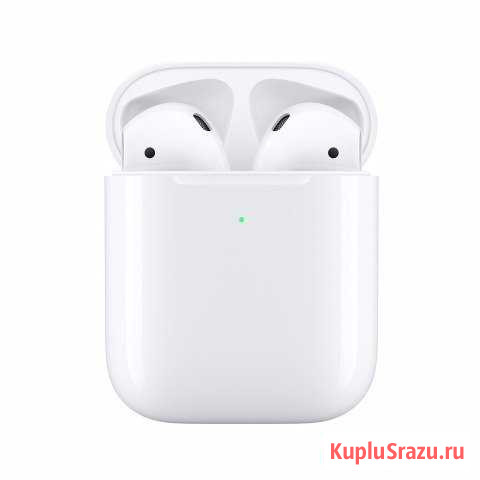 AirPods 2, mrxj2RU/A с возможностью беспроводной з Ульяновск - изображение 1