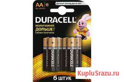 Батарейка Duracell LR6-6BL AA Basic промо 5+1 Ульяновск