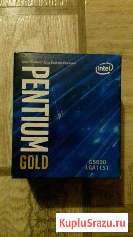 Процессор Intel pentium gold G5600 LGA1151 Чебоксары - изображение 1