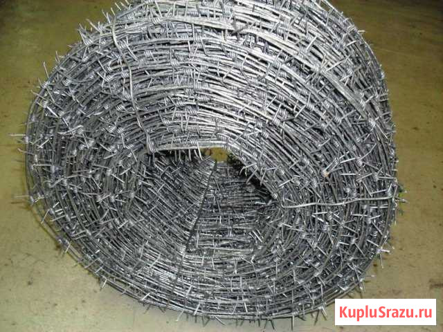 Колючая проволока оцинкованная (новая) Мичуринск - изображение 1