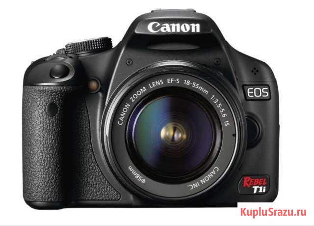 Зеркальный фотоаппарат Canon Rebel T1i body (500D) Хабаровск - изображение 1