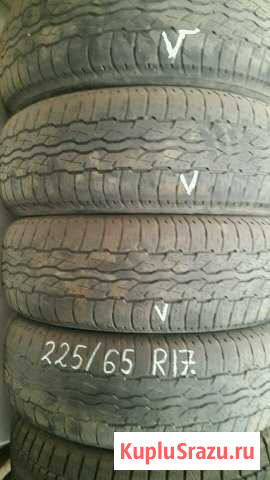 Резина 225/65 R17 комплект из 5 штук Рыбинск - изображение 1