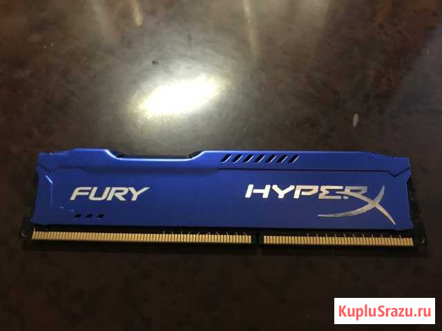 Оперативная память Kingston HyperX fury Blue Рыбинск - изображение 1
