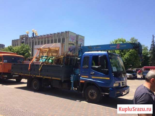 Услуги крана манипулятора до 5 тонн. Грузоперевозк Павловская - изображение 1