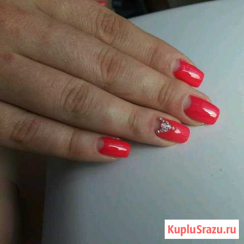 Покрытие ногтей гель лаками, наращивание, укреплен Белгород - изображение 1