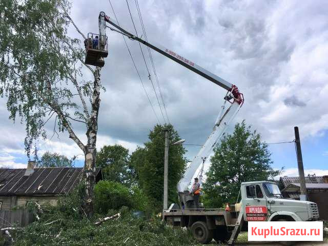 Аренда Автовышки. Спил деревьев Боровичи - изображение 1