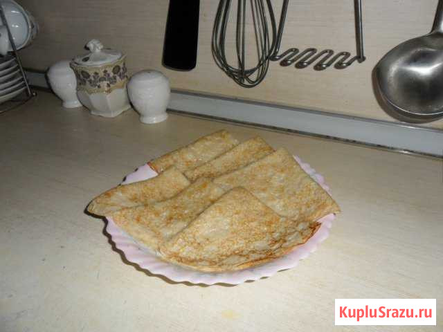 Домашние блины (простые и фаршир.), печенье, торты Омск - изображение 1