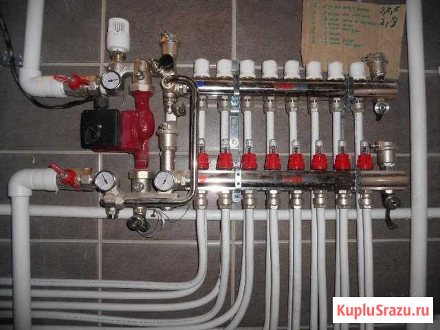 Монтаж отопительных систем.Водопр.Канализ Королев - изображение 1