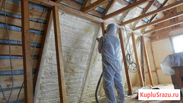 Утепление напылением пенополиуретана ппу Кемерово - изображение 1